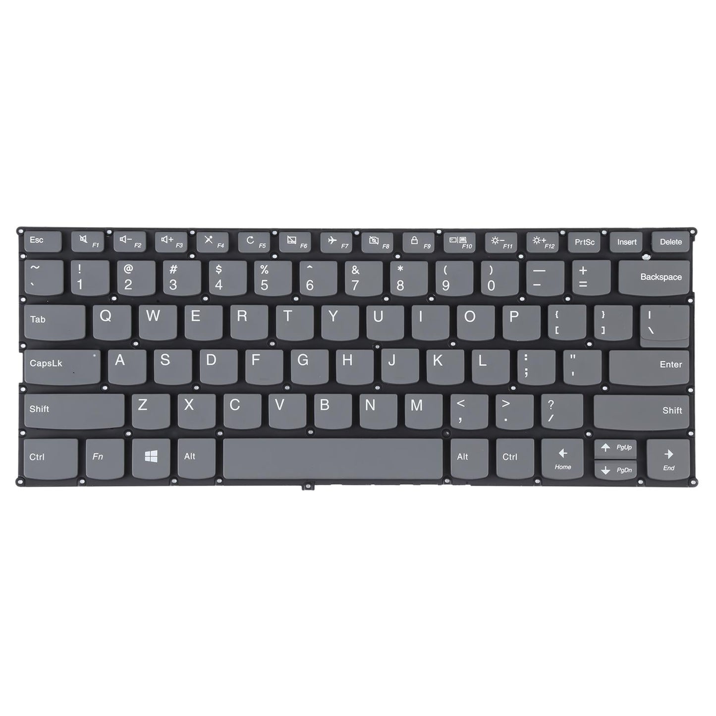 Us Keyboard For Lenovo Ideapad 320S-13 - Grey-1915196976551563269