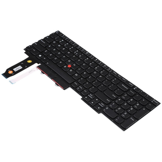 Backlit Keyboard With Trackpoint For Lenovo Thinkpad E15 Gen 2 - Us Version-1915197824568528897