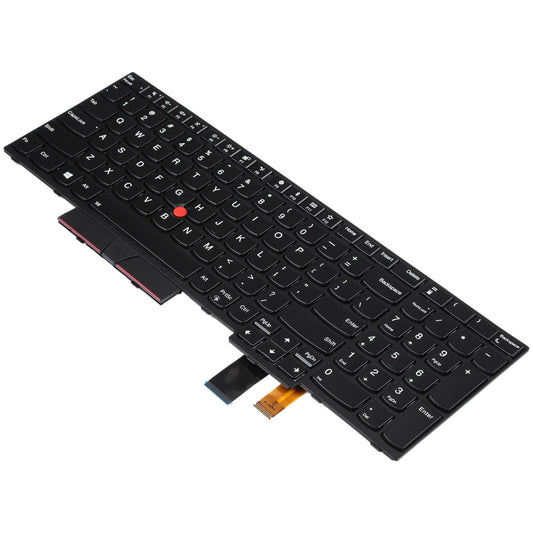 Backlit Keyboard With Trackpoint For Lenovo Thinkpad T570 / T580-1915197639817826305