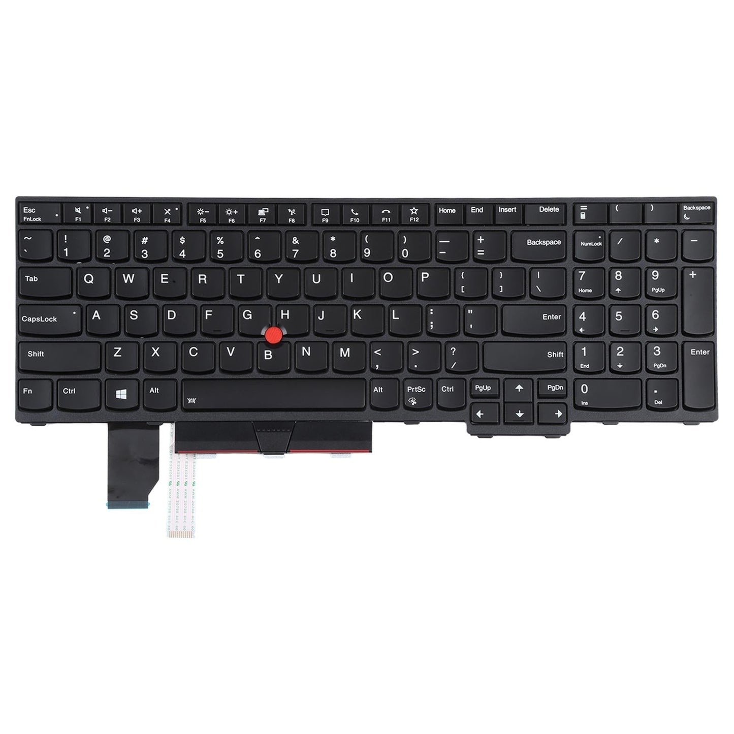 Backlit Keyboard With Trackpoint For Lenovo Thinkpad P15V / L15 / T15P / P15 / P17-1915197448003915781