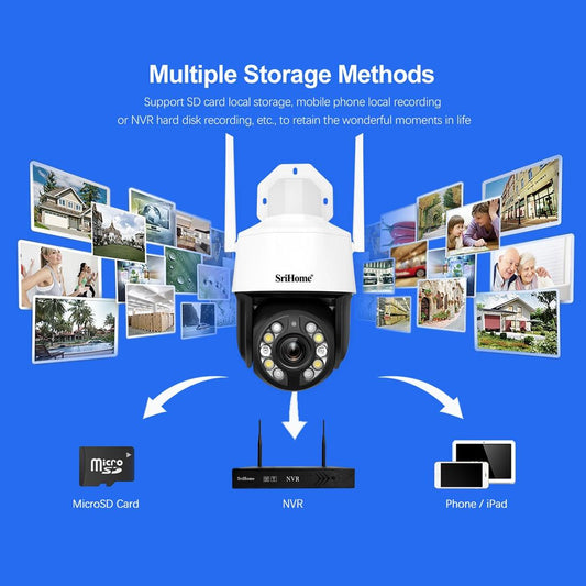 20X Optical Zoom 5.0Mp Wifi Ip66 Waterproof Ai Auto Tracking H.265 Video Surveillance - White-1915196658531045378