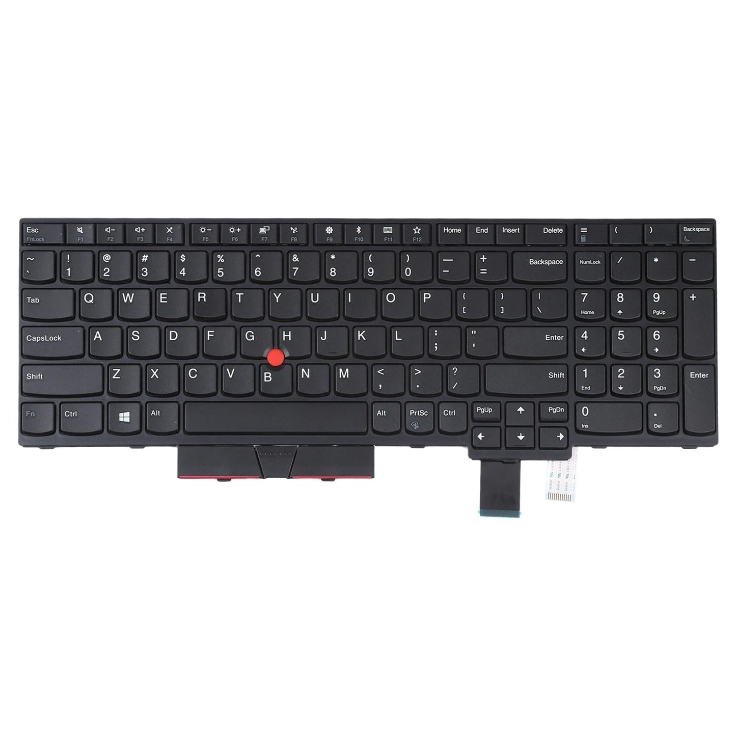 Lenovo Thinkpad T570 / T580 Keyboard With Trackpoint - Black Us Version-1915196975897251845