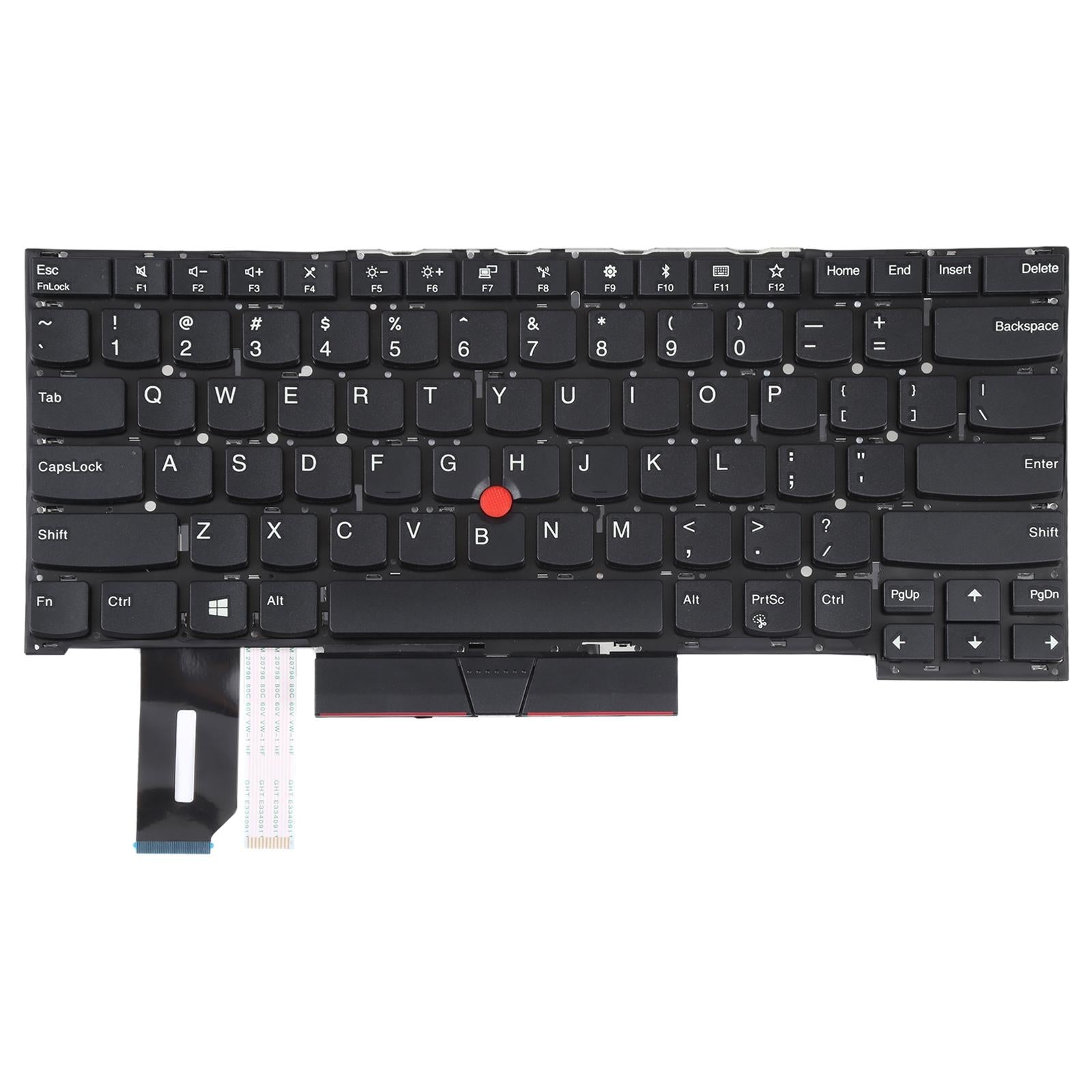Lenovo Thinkpad T490S Keyboard With Trackpoint - Black Us Version-1915196663274803200