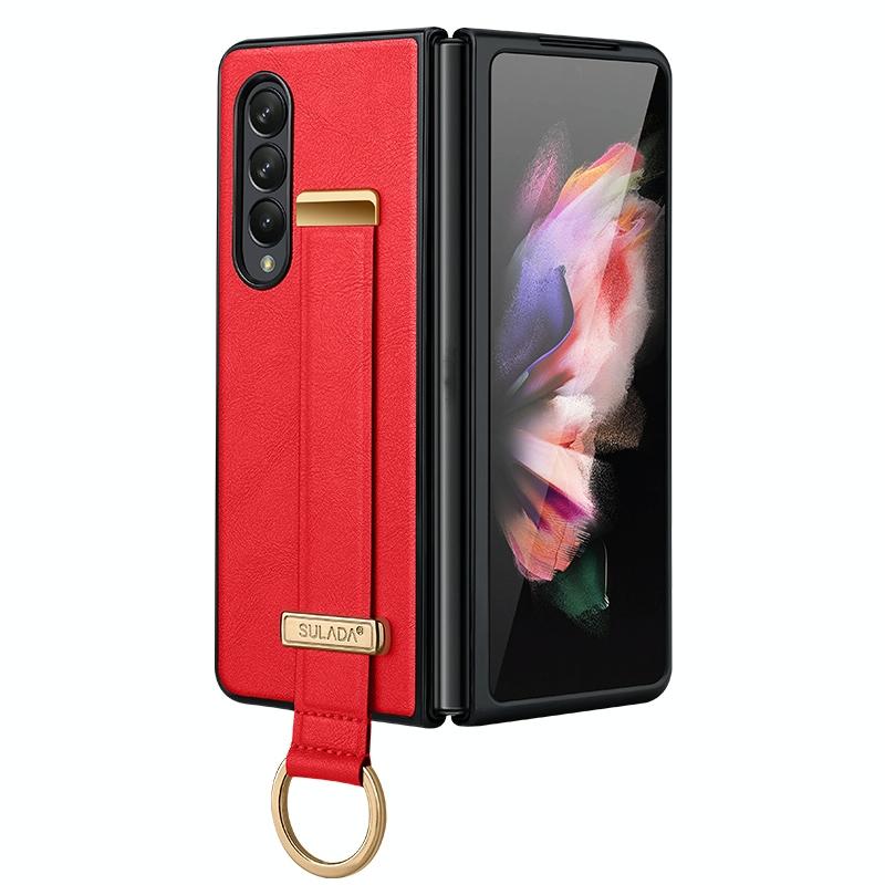 Samsung Galaxy Z Fold 4 Leather Shockproof Case-1915196533628866560