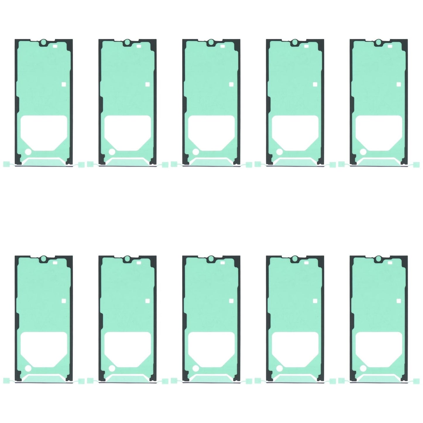 10-Piece Front Housing Adhesive For Sm S908B - Clear-1915197647820558341