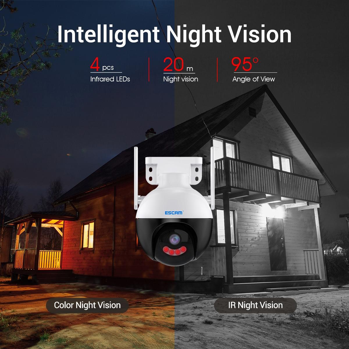 Smart Wifi Ip Camera With Ai Detection Auto Tracking Cloud Storage Night Vision Two-Way Voice-1915197959826444293