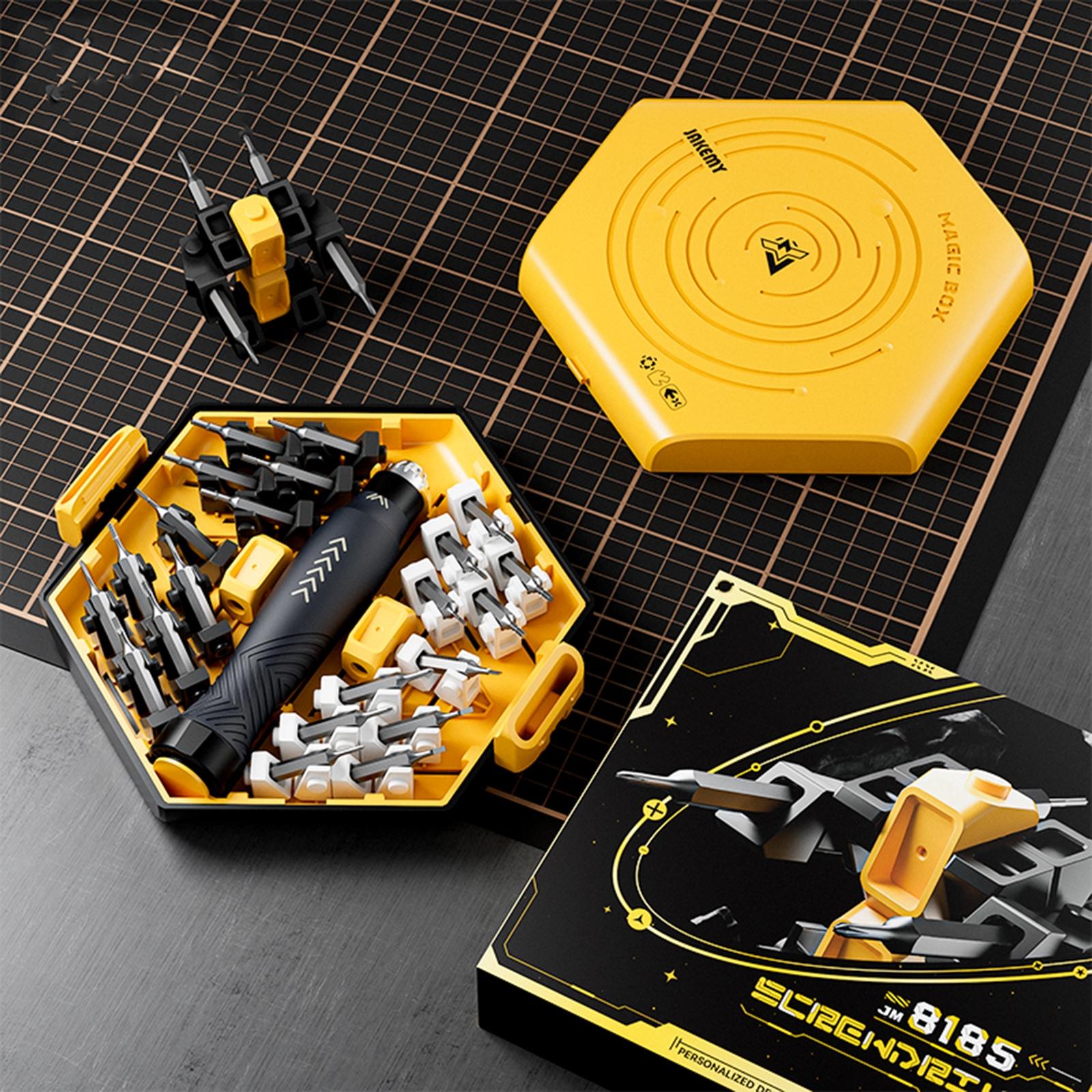 69-In-1 Multi-Function Screwdriver Set With Assemblable Blocks-1915197675117088771