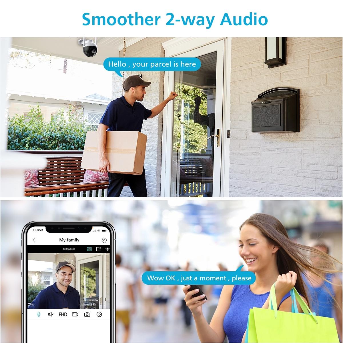 Wireless Hd Smart Camera - 4Mp Wifi Surveillance-1915197783476932614