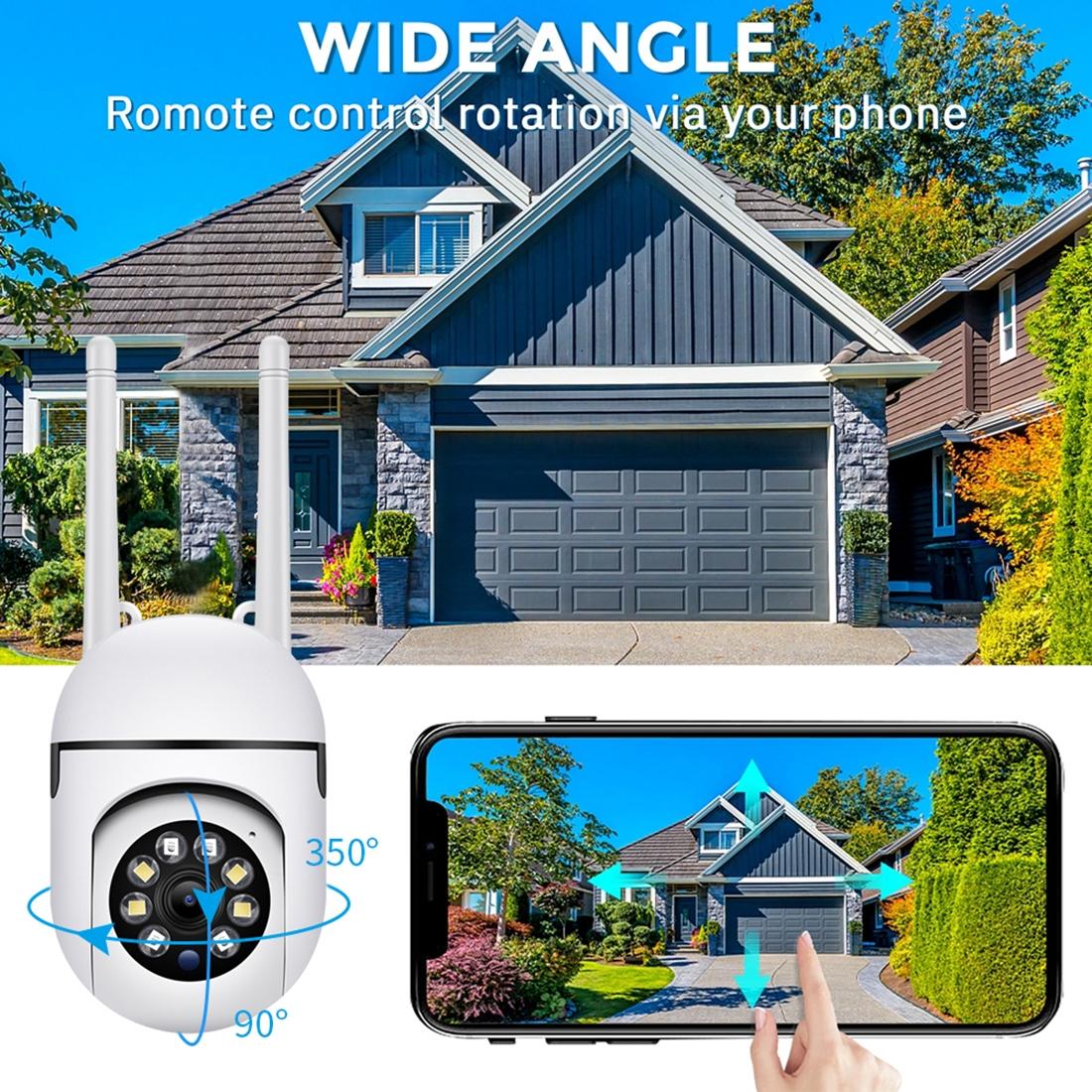 Wireless Hd Smart Camera With Night Vision & Two-Way Audio - No Memory-1915198307387445255