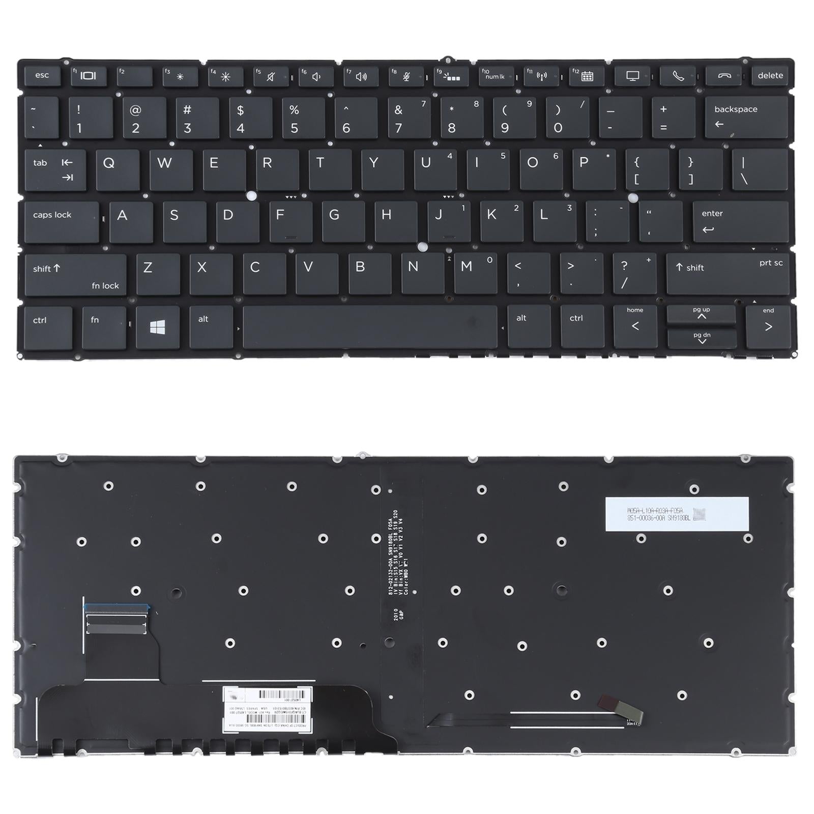Hp Elitebook X360 Keyboard With Backlight - Us Version-1915197798345740288