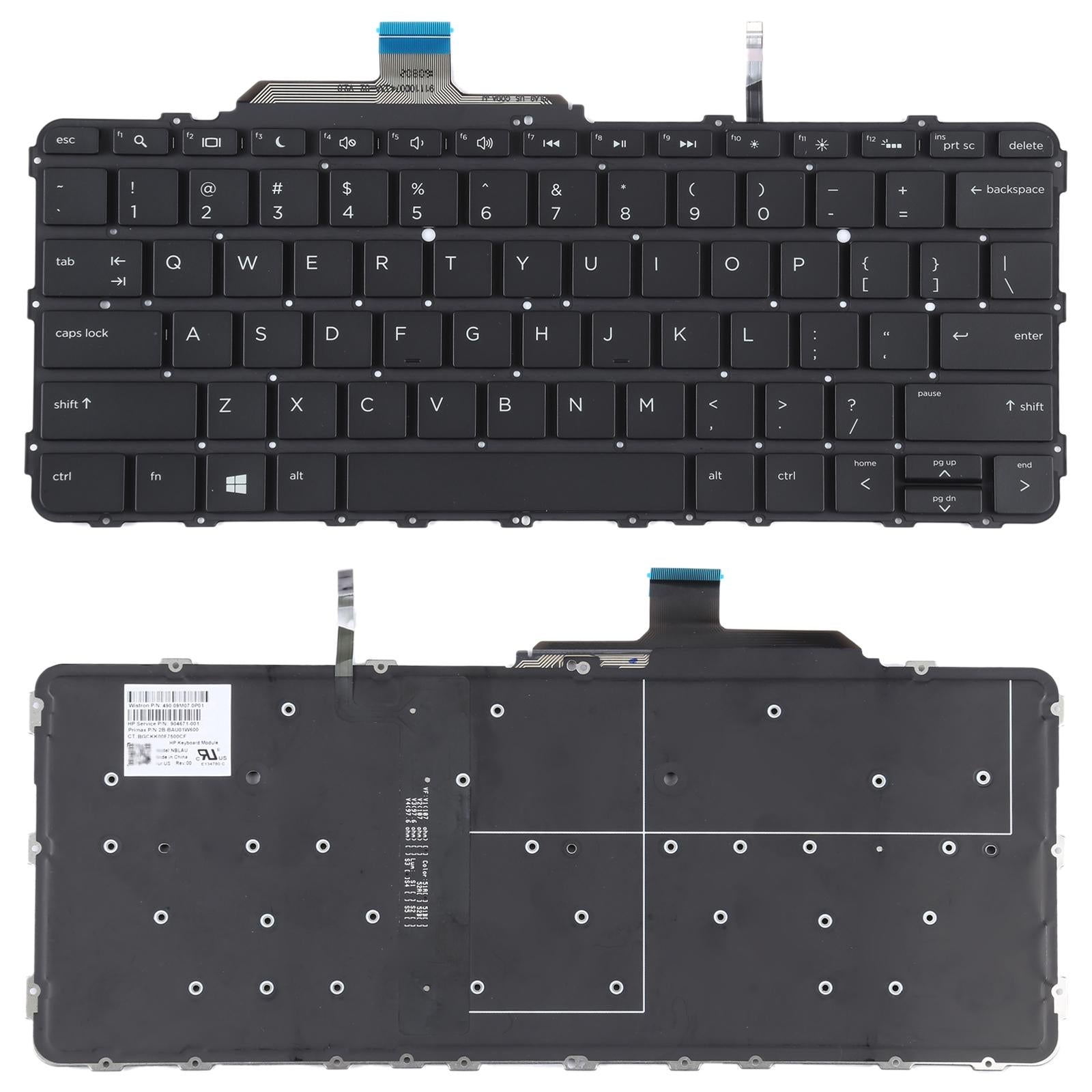 Backlit Keyboard For Hp Elitebook Folio G1 Us-1915197163466526720