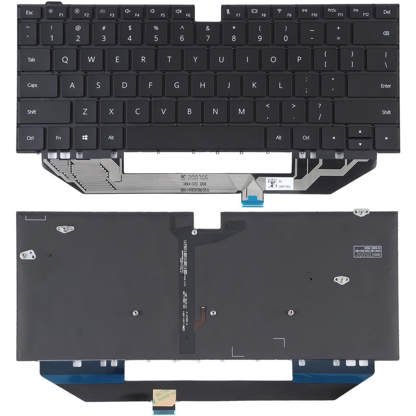 Backlit Us Keyboard For Huawei Matebook X Pro-1915197701838999557