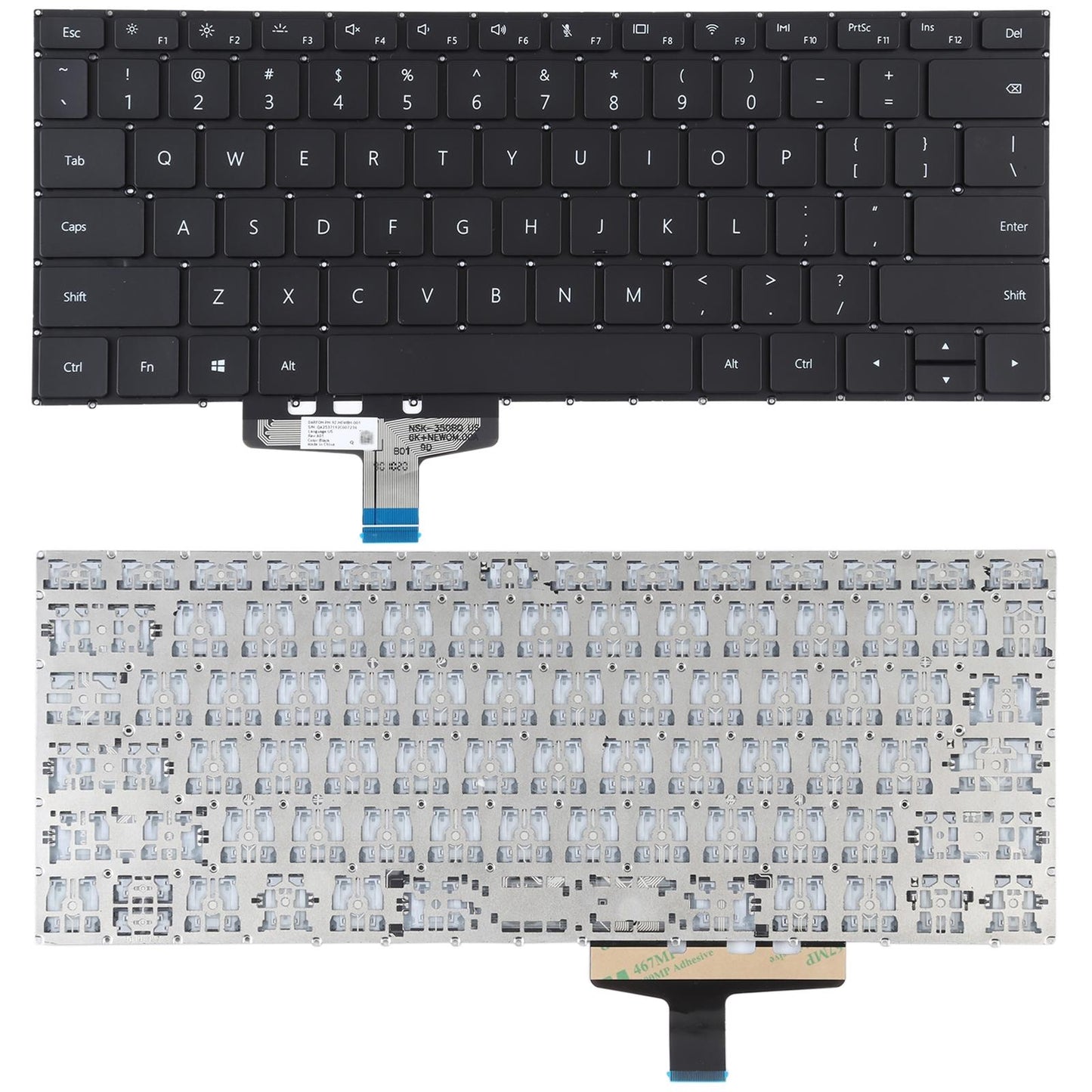 Us Version Keyboard For Huawei Matebook 13 Vlt-W60 / W50-1915198387926470661