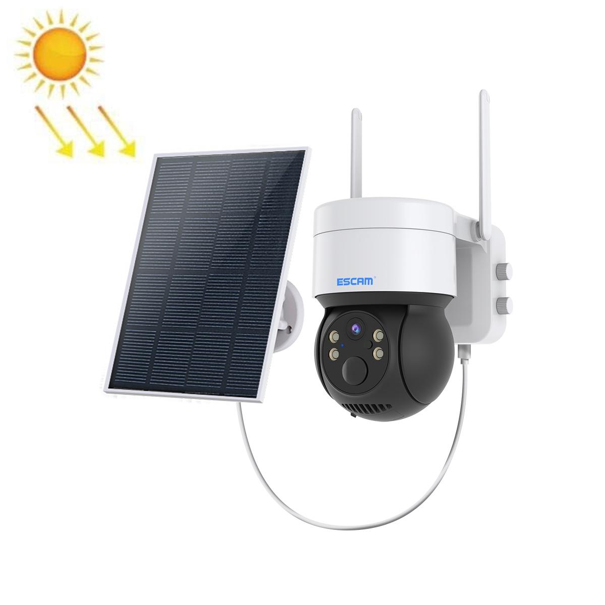 2Mp Solar Wifi Camera With Night Vision And Two-Way Audio - Black-1915196871832375297