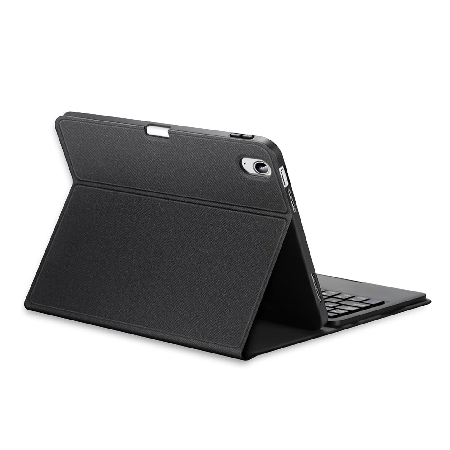 2022 Bluetooth Keyboard Leather Case For Ipad 10.9 With Touchpad & Smart Sleep - Black-1915196877129781249