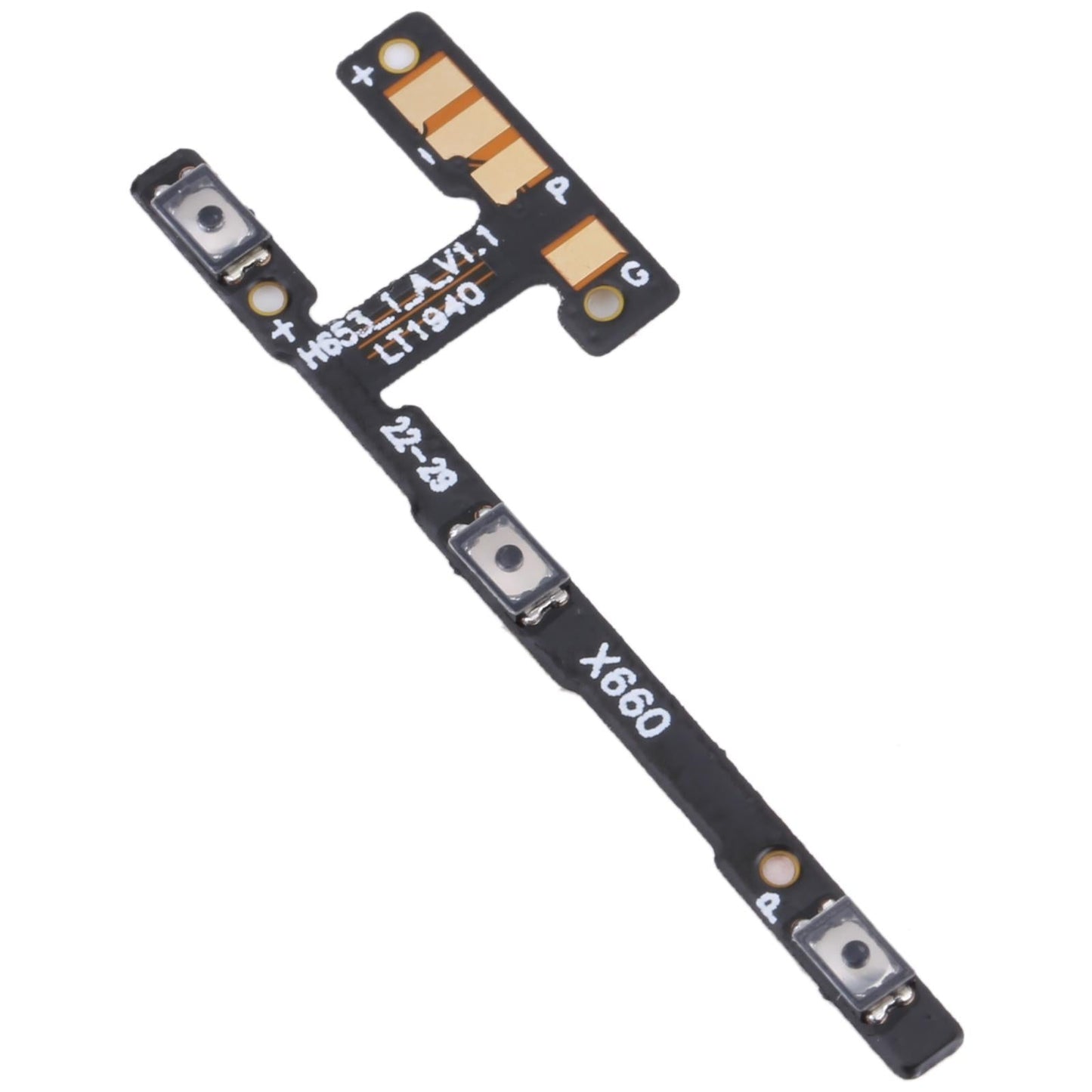 Infinix S5 Pro Power And Volume Flex Cable-1915197088732418049