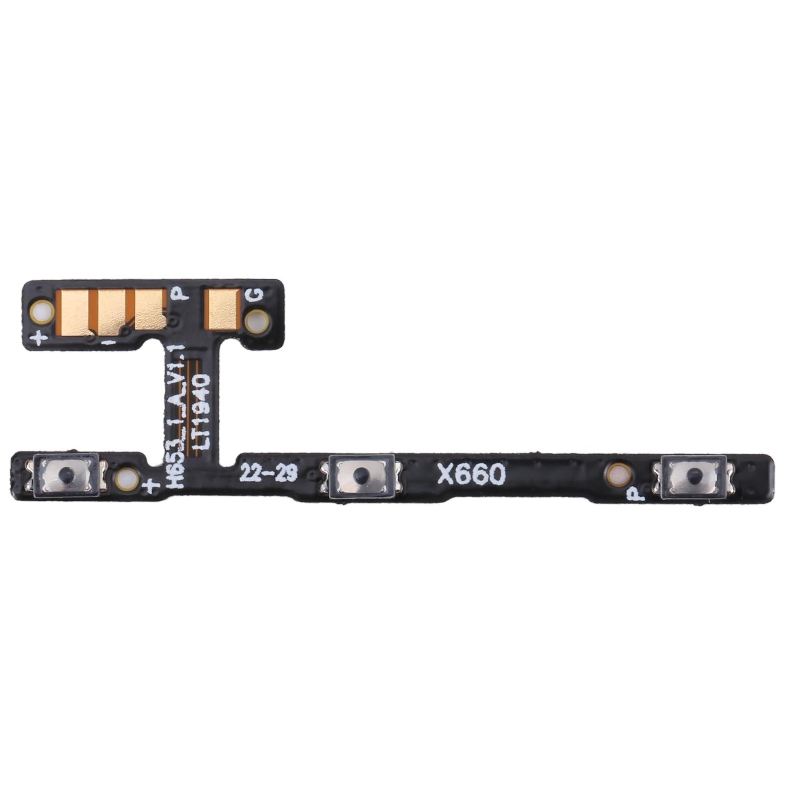 Infinix S5 Pro Power And Volume Flex Cable-1915197088732418052