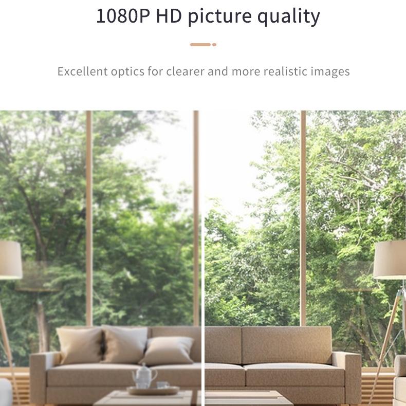 Mini Hd Wifi Camera With Infrared Night Vision & Motion Detection - 1080P-1915197564613955591