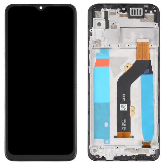 Infinix Hot 10 Play / Smart 5 Lcd Screen Assembly With Frame-1915197869753765889