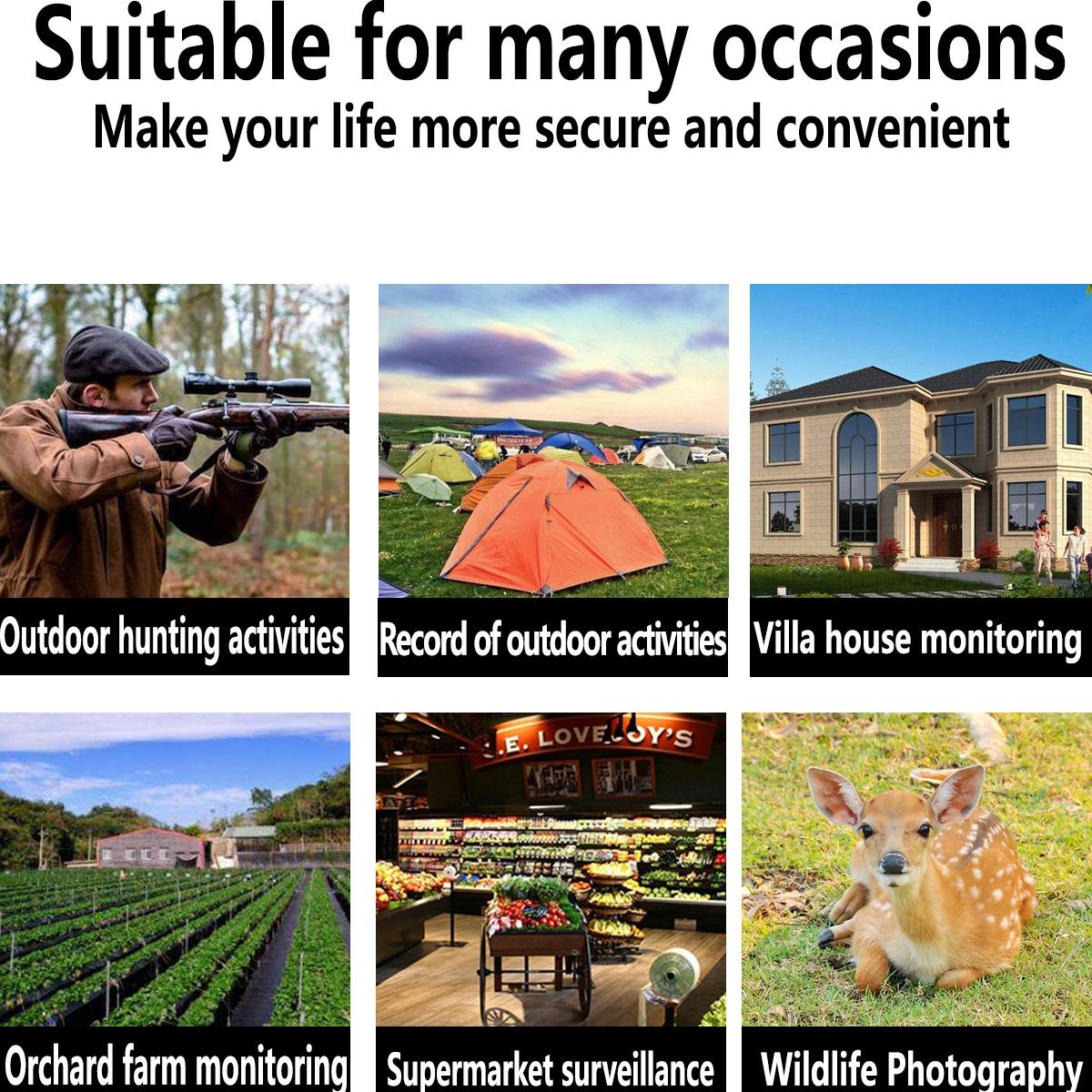 4K Infrared Night Vision Hunting Camera With 2 Lcd Screen-1915198435376631814