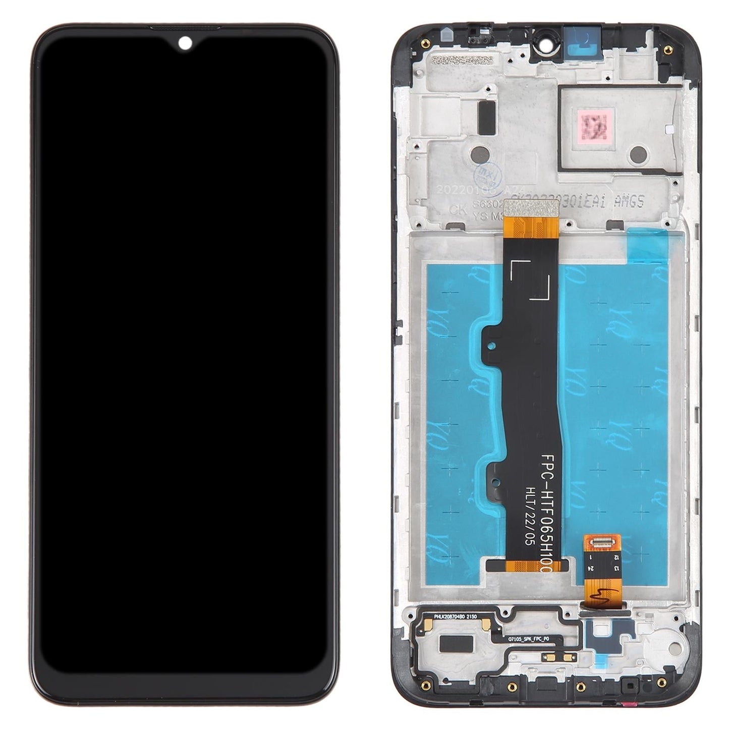 Motorola Moto E7 Power / E7I Power Lcd Screen Replacement With Frame-1915197466207195137