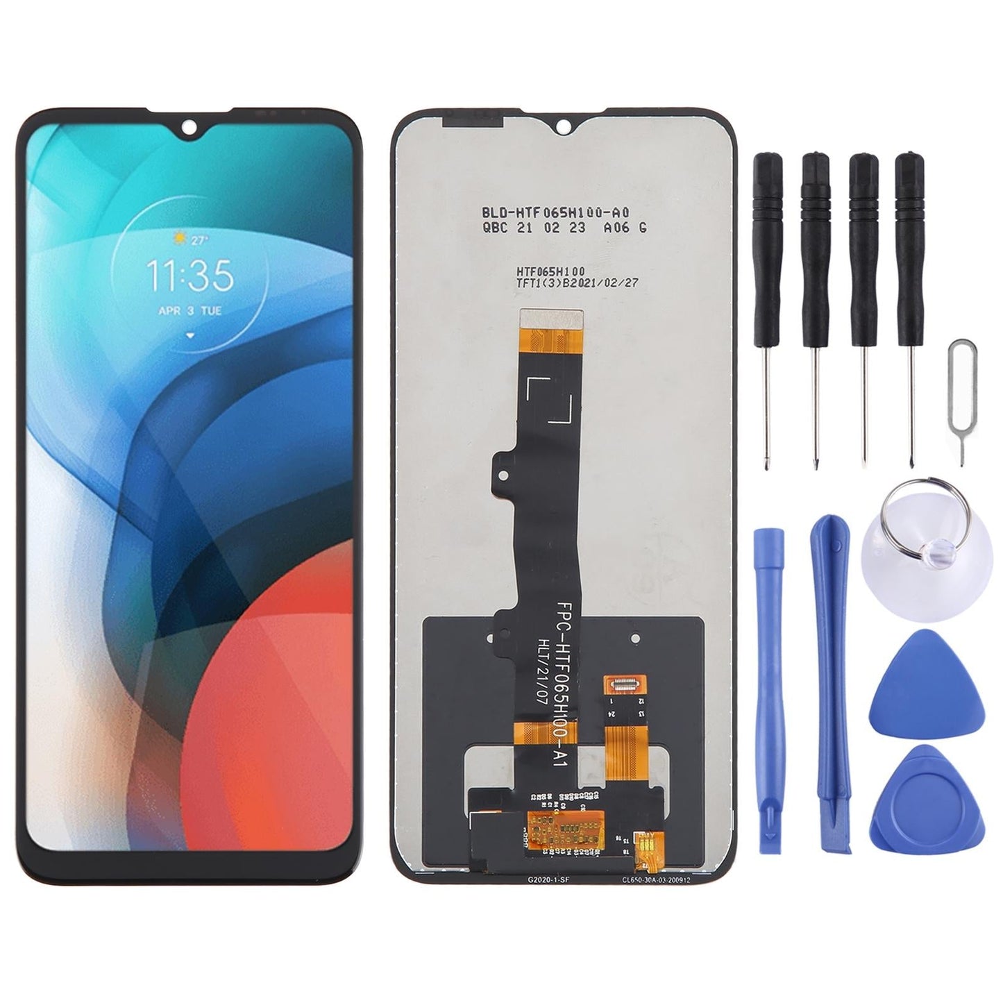 Motorola Moto E7 Lcd Screen Replacement With Full Digitizer Assembly-1915197256856899589