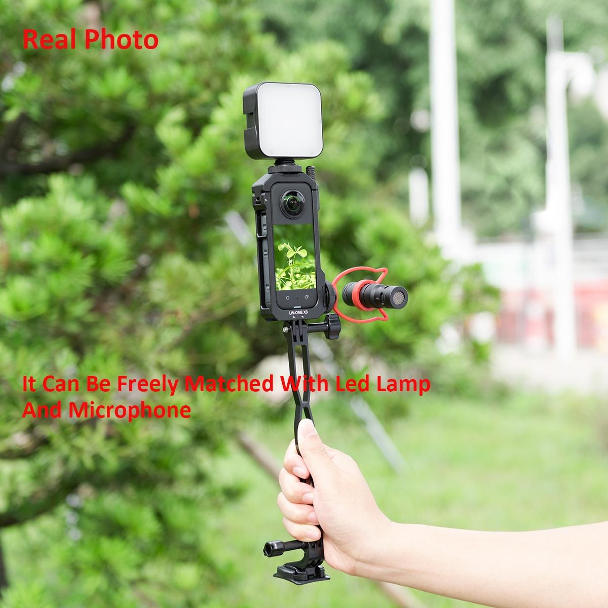 Insta360 One X3 Metal Cage With Extended Frame And T1 Tripod-1915198356670517255