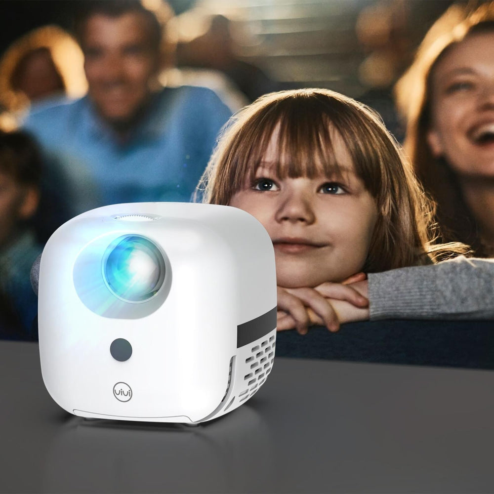 Portable Mini Smart Projector - 50 Ansi Lumens Lcd Led Multimedia-1915196524095213571