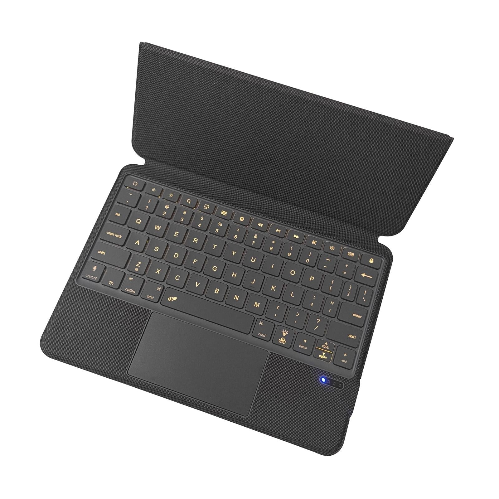 Bluetooth Keyboard Leather Case For Ipad Air 11 / 10.9 / 10.5 / Pro 11 - Black-1915196929445335044