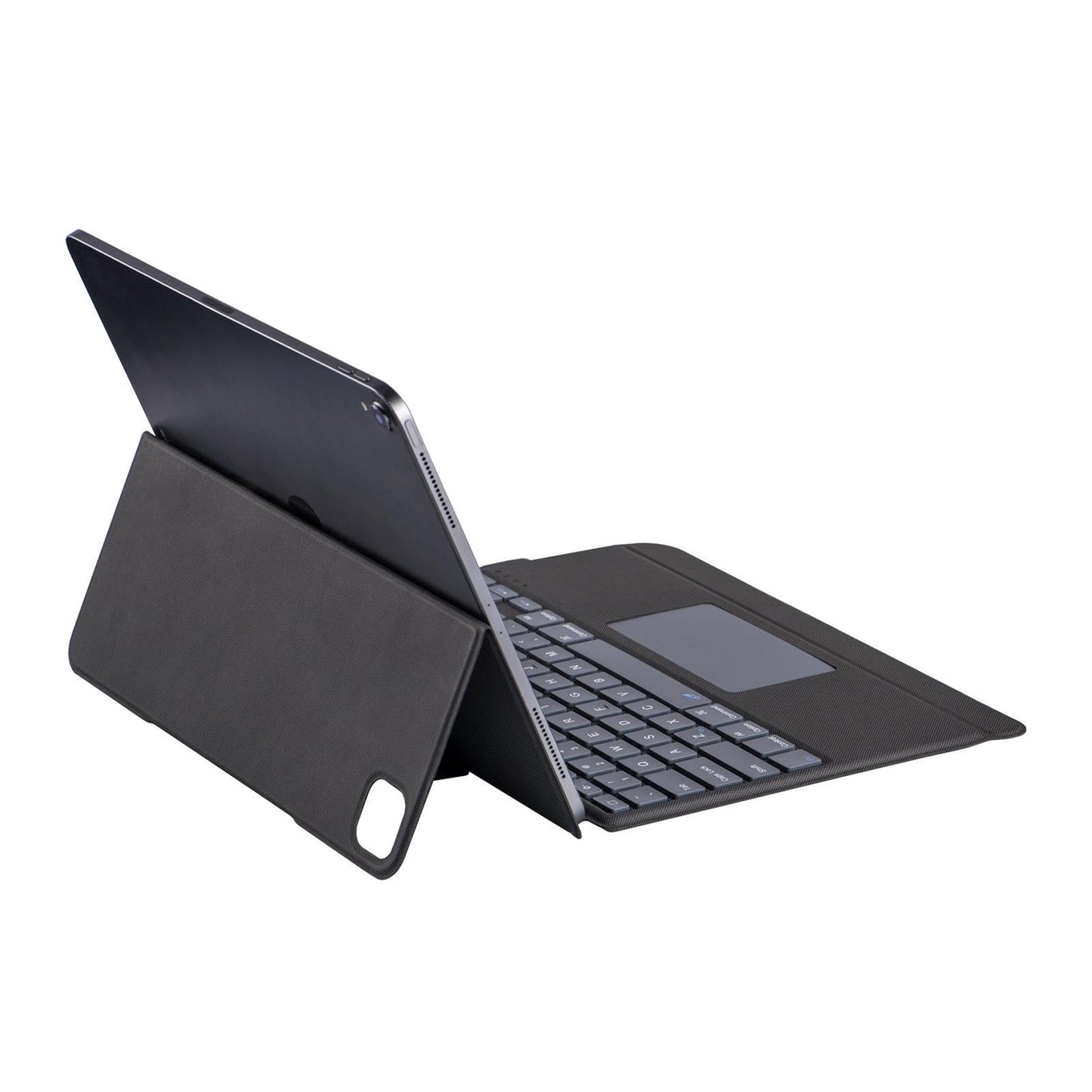 Bluetooth Keyboard Leather Case For Ipad Pro 12.9 - Black 2022 / 2021 / 2020 / 2018-1915196858729369603
