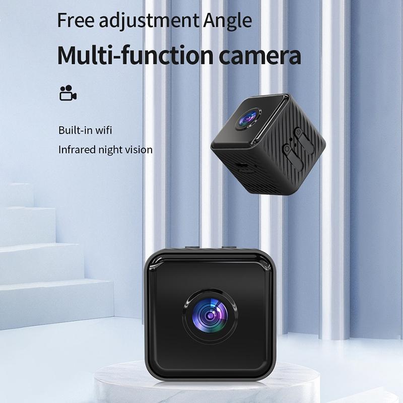 Mini Wifi Camera With Night Vision Motion Detection & Tf Card Support-1915197884953923585