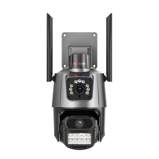 Smart Dual 2Mp Wifi Spherical Ip Camera With Humanoid Recognition And Alarm-1915198255646511105