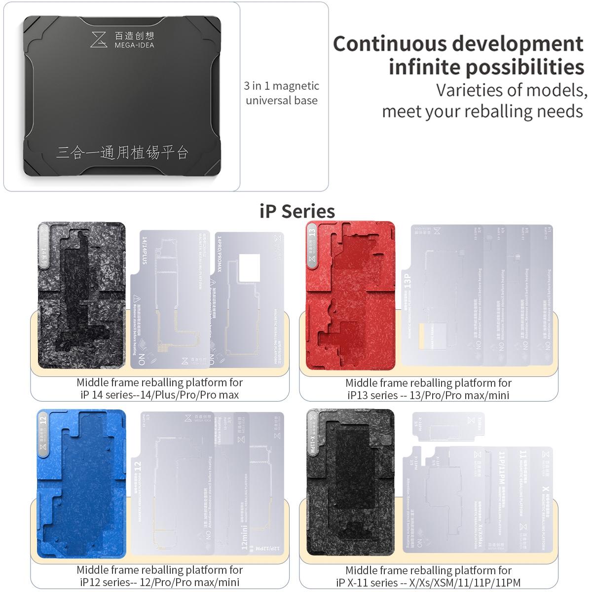 Huawei P40 Pro Qianli Mega Idea Bga Reballing Platform - Multi Functional Middle Frame Positioning-1915197167488864259