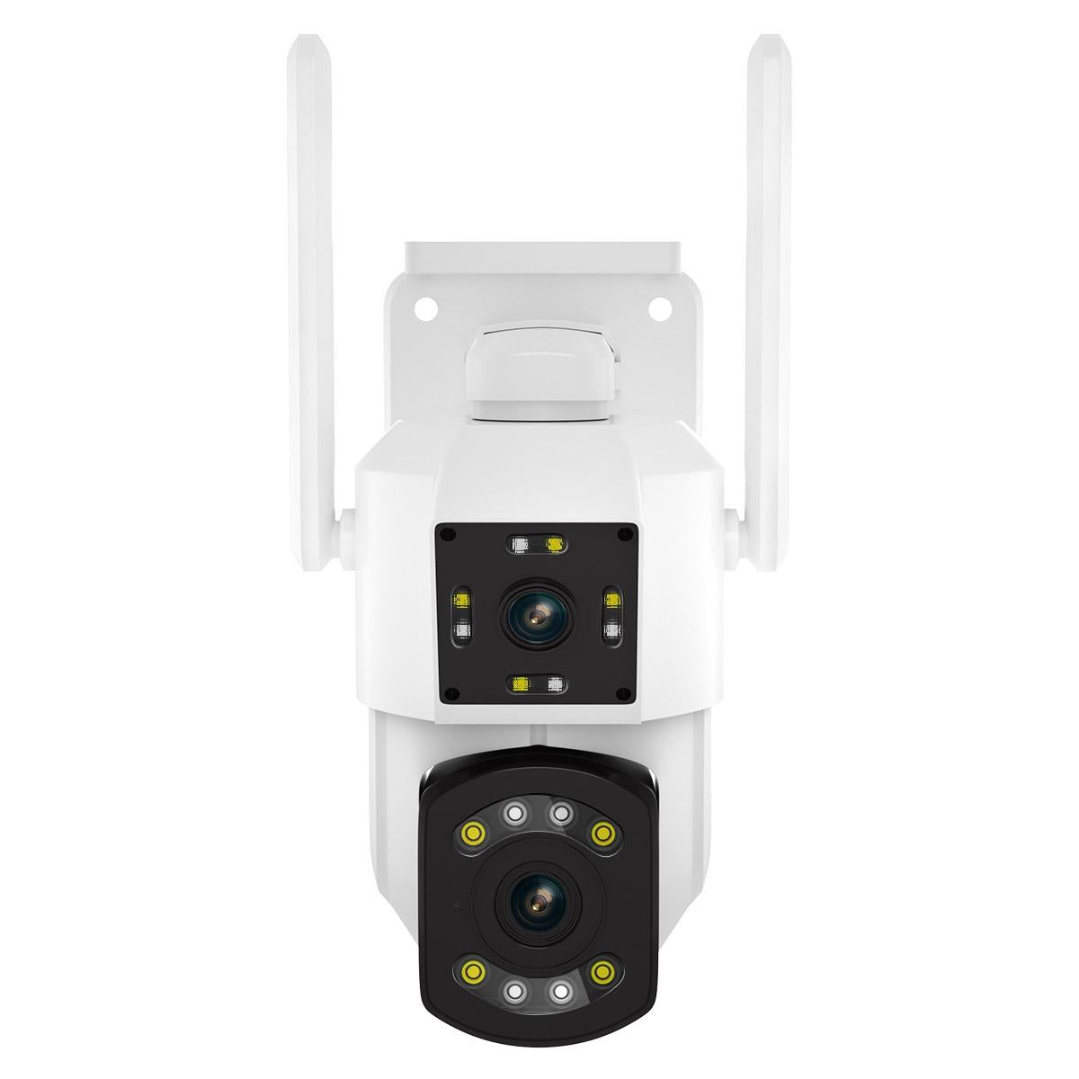 2Mp Dual Lens Dual Screen Wifi Camera With Two-Way Voice & Motion Detection Cloud Storage Support-1915196518768447488