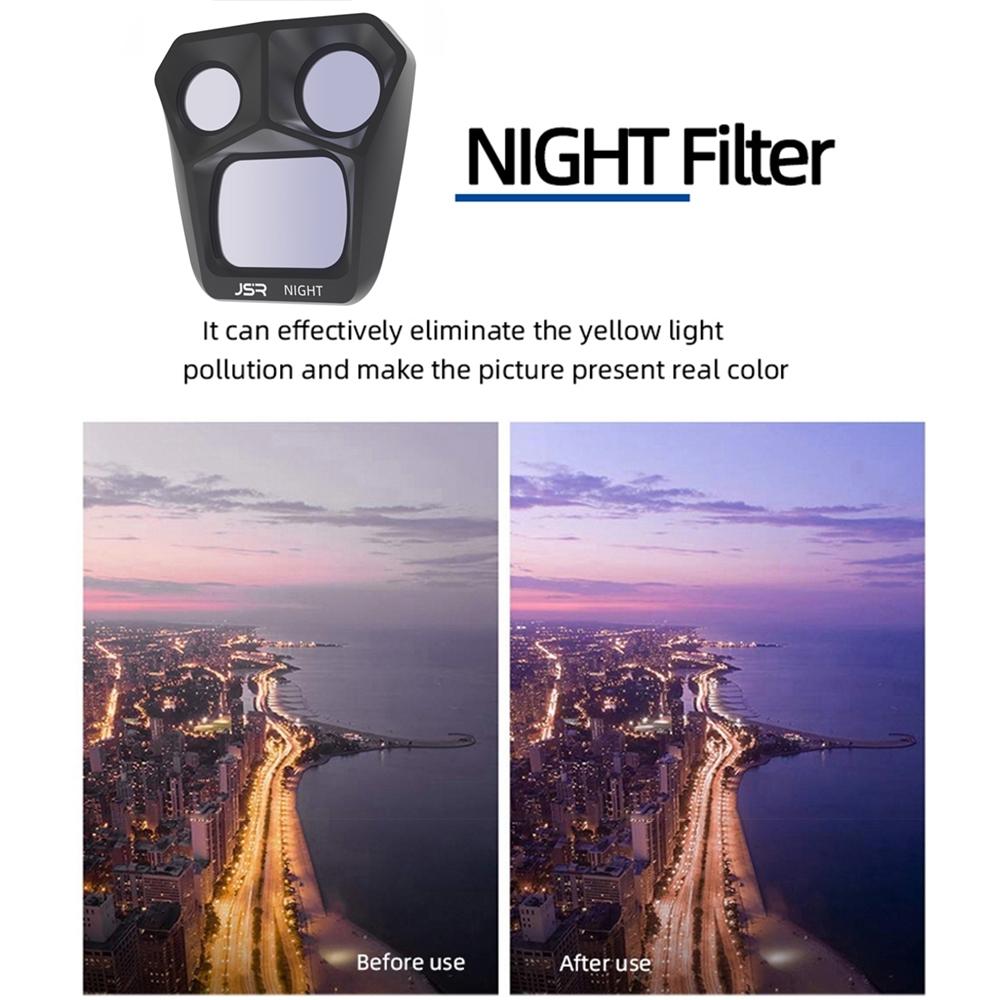 3-In-1 Night Lens Filter For Dji Mavic 3 Pro-1915198298843648006