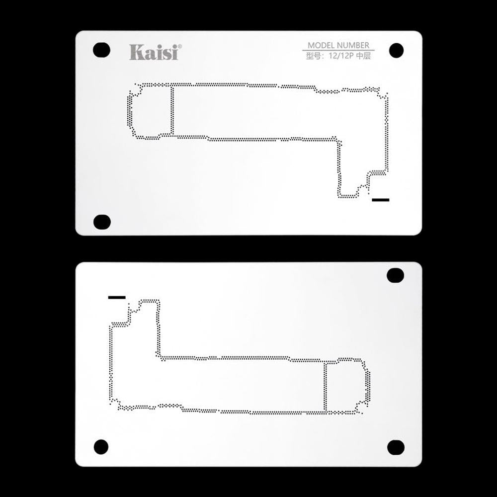 Kaisi 18-In-1 Bga Reballing Platform For Iphone X / 14 Pro Max - Silicone Middle Layer-1915197210182684673