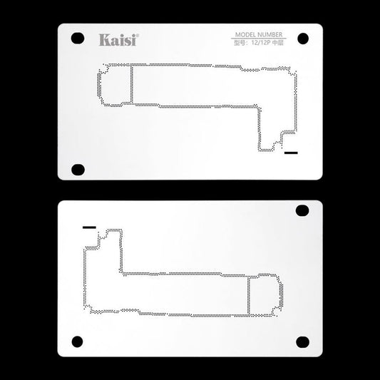 Kaisi 18-In-1 Bga Reballing Platform For Iphone X / 14 Pro Max - Silicone Middle Layer-1915197210182684673