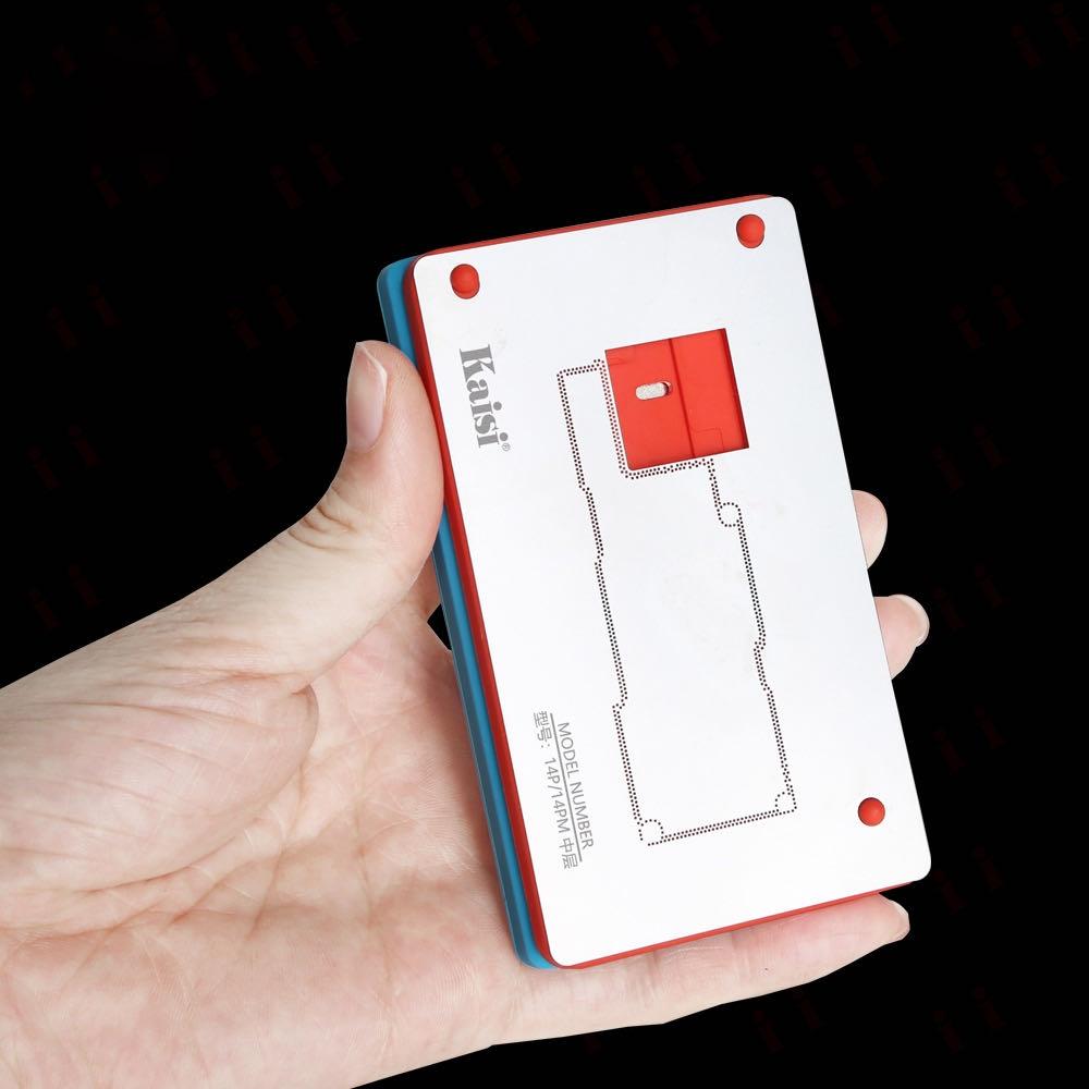 Kaisi 18-In-1 Bga Reballing Platform For Iphone X / 14 Pro Max - Silicone Middle Layer-1915197210182684674