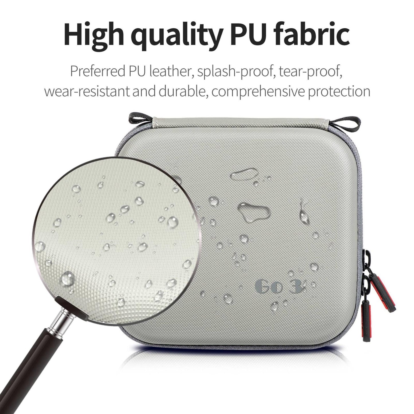Insta360 Go 3 Portable Storage Case - Pu Material-1915196914681384963