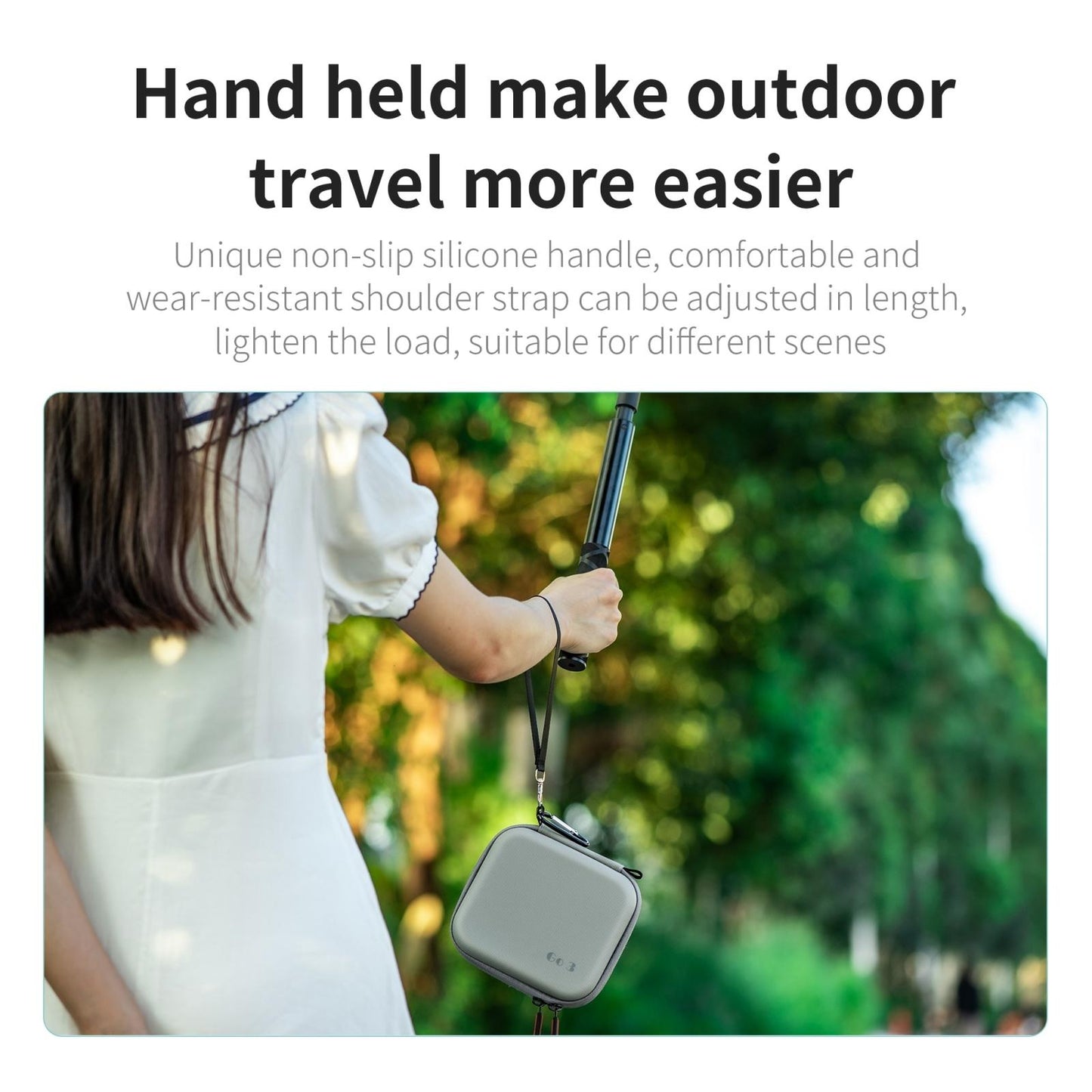 Insta360 Go 3 Portable Storage Case - Pu Material-1915196914681384966