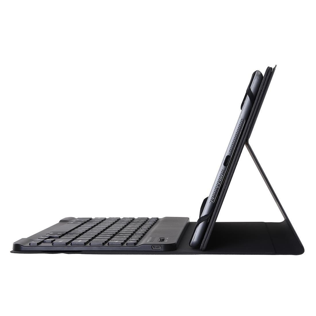 Universal 9.7-10 Inch Detachable Bluetooth Keyboard Tablet Case For Android Apple And Windows With Stand - Black-1915196814353633282