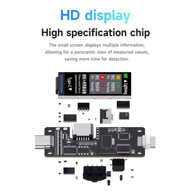 High Precision Digital Display Tail Insertion Tester For Lightning Devices-1915197252327051270