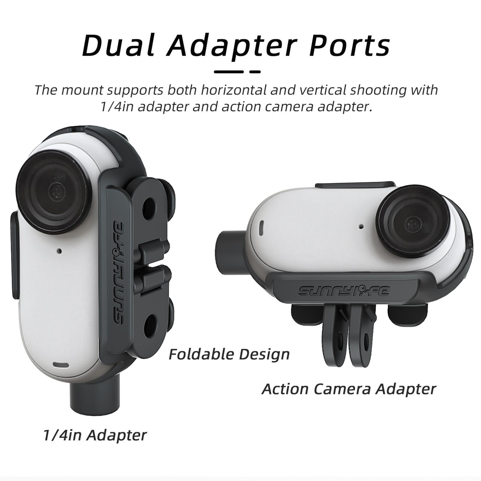 Insta360 Go 3 Protective Frame Cage Mounting Brackets Housing Case-1915196871534579715