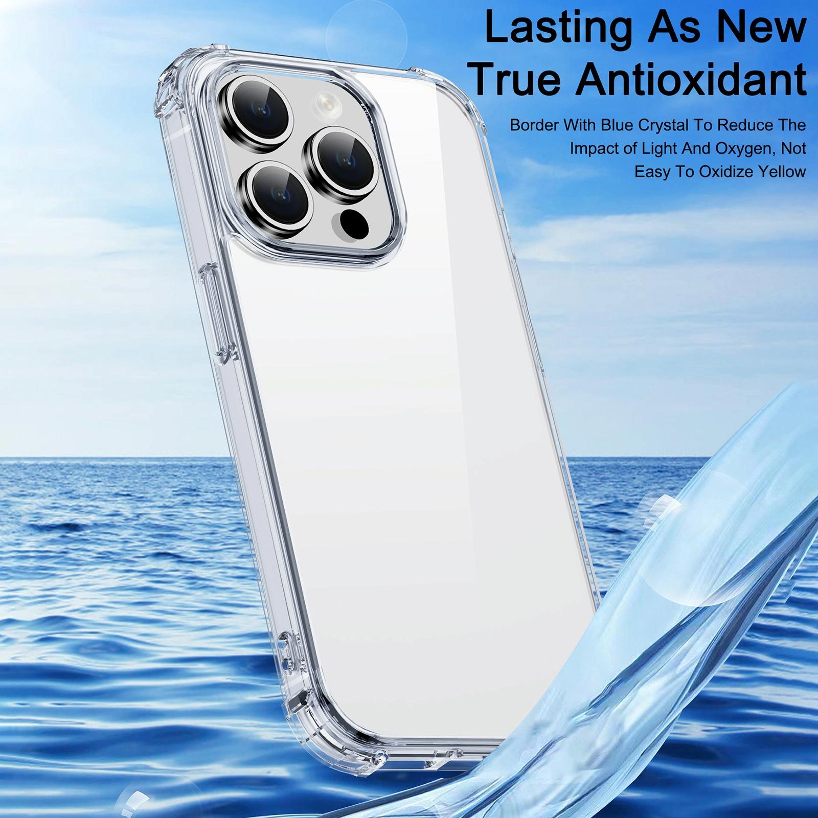 Crystal Clear Shockproof Phone Case For Iphone 15 By Ipaky-1915196657721544708