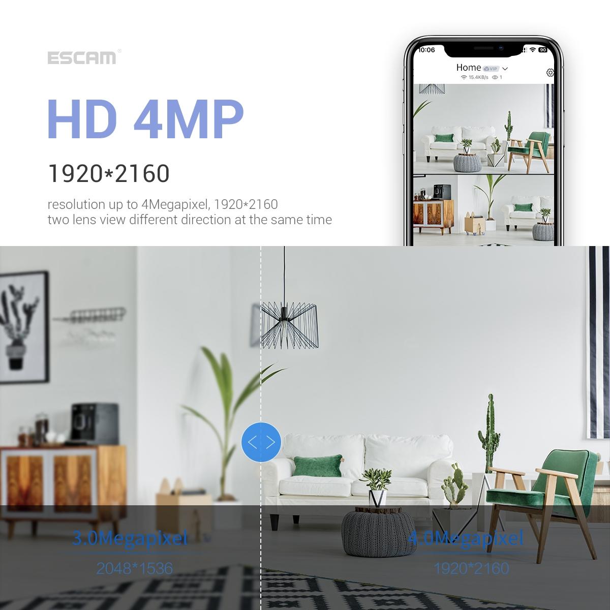 Smart Robot Dog Camera With Dual Lens Wifi Cloud Storage Two-Way Audio Night Vision-1915197806625296388