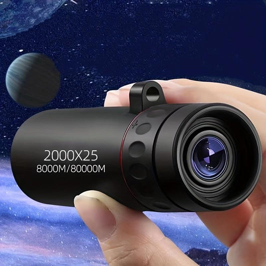 High Power 12X Hd Monocular Telescope - 2000X25 3.6 Inch-1915198243390754817