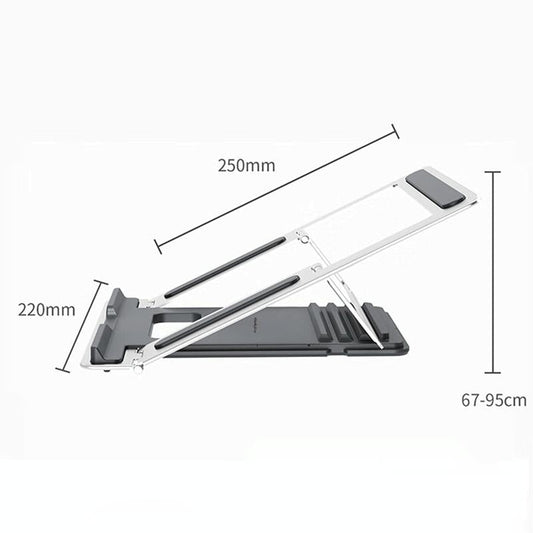 Lenovo Thinkplus L20 Desktop Laptop Stand - Silver-1915196879956742145