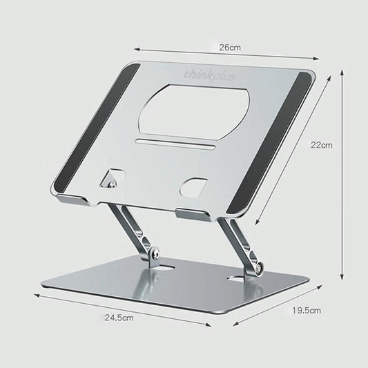 Upgrade Your Workspace With Lenovo Thinkplus Laptop Holder - Silver-1915197145238081537