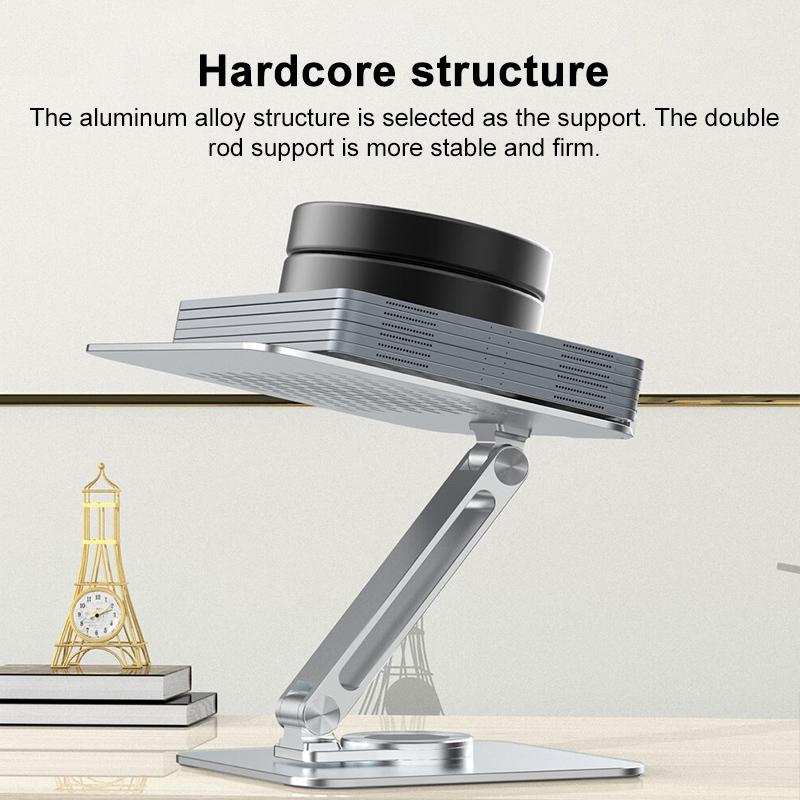 Lenovo Thinkplus Desktop Laptop Holder - Silver-1915196822377336835