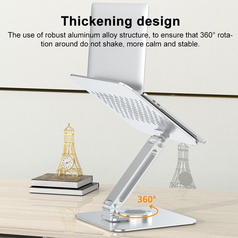 Lenovo Thinkplus Desktop Laptop Holder - Silver-1915196822377336836